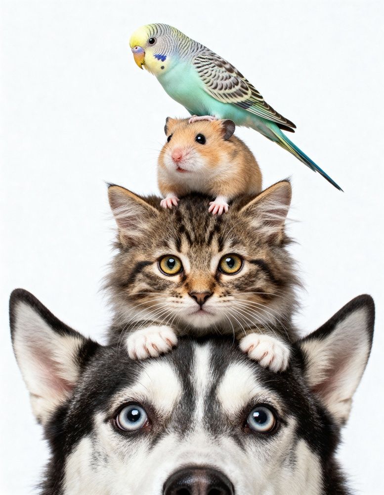 Pets we treat - dogs, cats, birds and small mammals